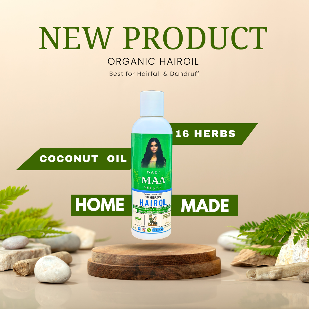 Dadimaa Hair oil . Best hair food oil For Hair growth