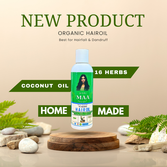Dadimaa Hair oil . Best hair food oil For Hair growth